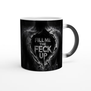 “Fill me the feck up” ceramic mug by Ugly Mug – product view 8